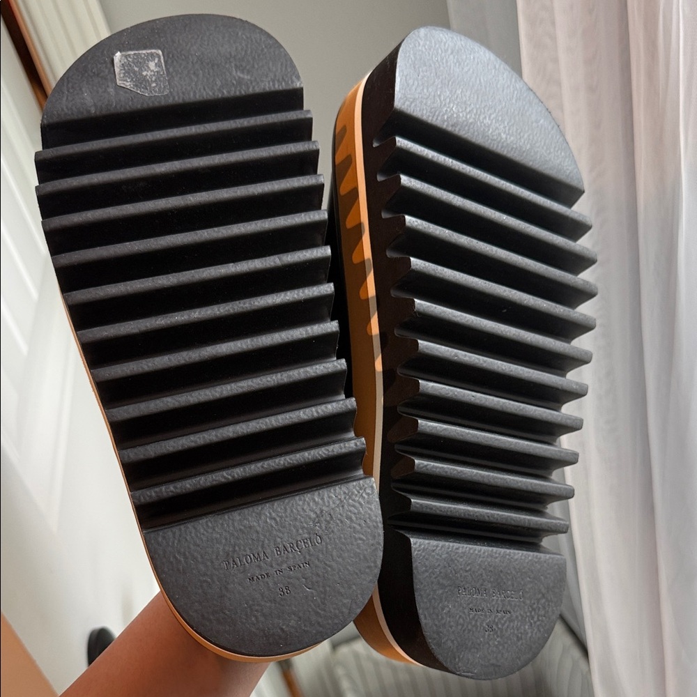 Paloma Barcelo Leather Slide Sandals 🇪🇸 - Picture 4 of 5